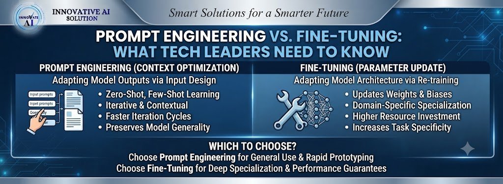 Prompt Engineering vs. Fine-Tuning: What Tech Leaders Need to Know
