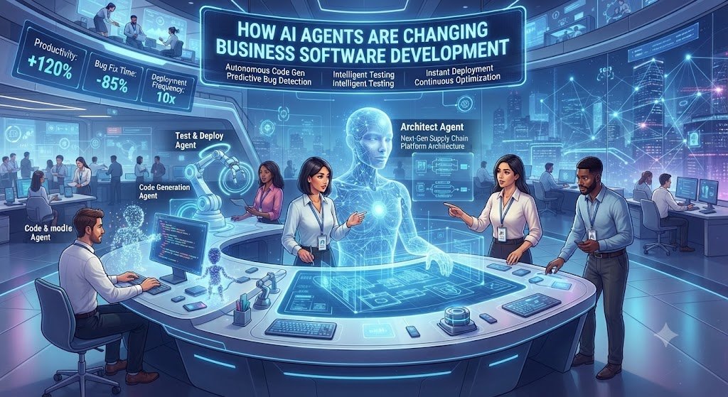 How AI Agents Are Changing Business Software Development