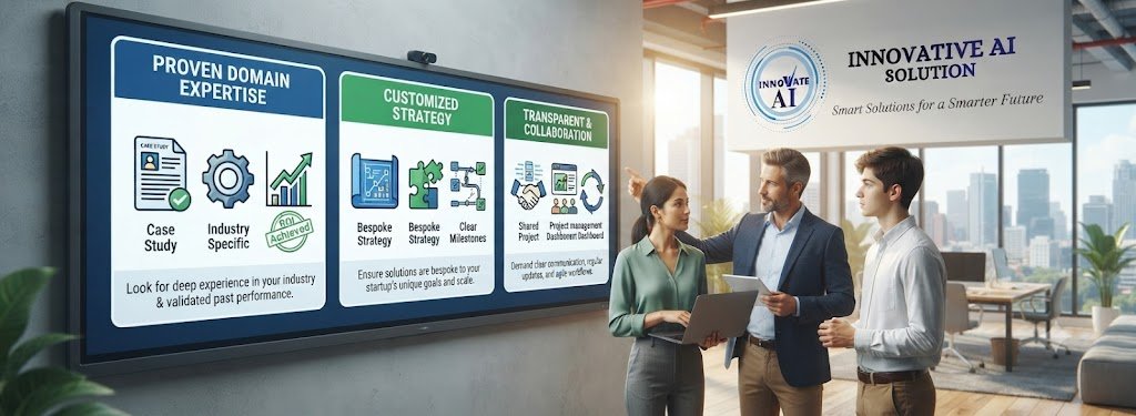 What should startups look for when choosing data science consulting services?