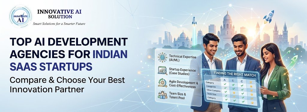 Which AI development agencies should SaaS startups in India compare?