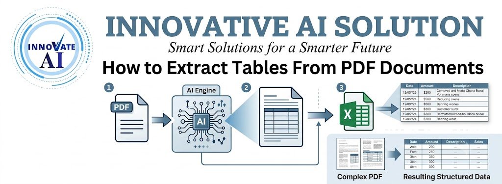 How to Extract Tables From PDF Documents
