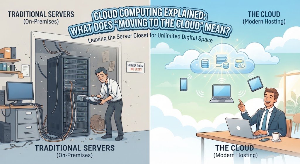 Cloud Computing Explained: What Does "Moving to the Cloud" Mean?