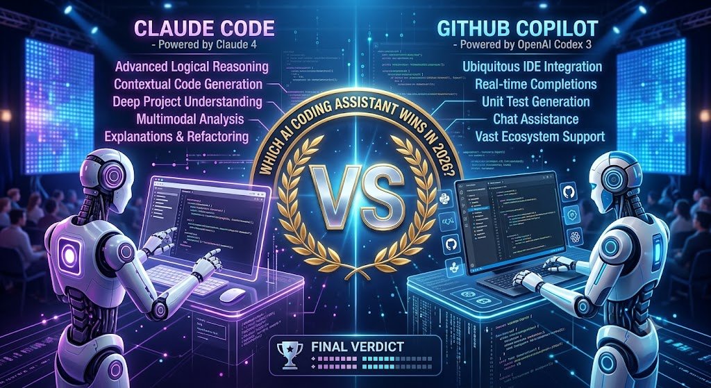 Claude Code vs GitHub Copilot: Which AI Coding Assistant Wins in 2026?