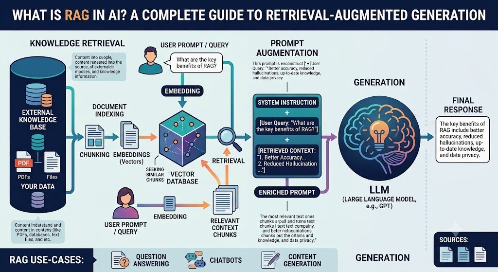 What Is RAG in AI? A Complete Guide to Retrieval-Augmented Generation