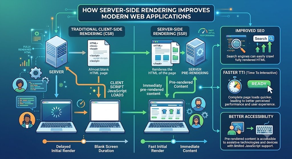 How Server-Side Rendering Improves Modern Web Applications