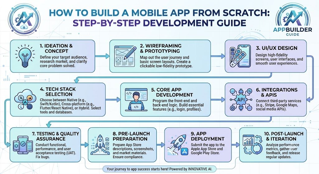 How to Build a Mobile App From Scratch: Step-by-Step Development Guide