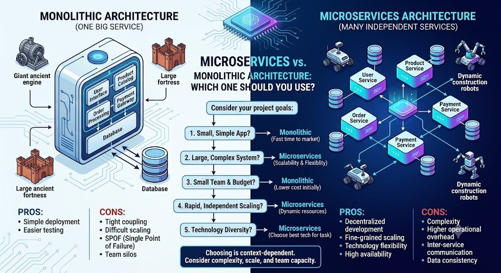 Microservices vs Monolithic Architecture: Which One Should You Use?