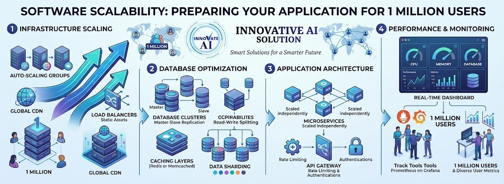 Software Scalability: How to Prepare Your Application for 1 Million Users