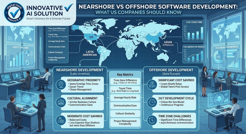 Nearshore vs Offshore Software Development: What US Companies Should Know