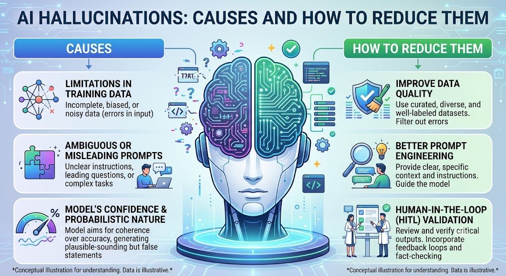 AI Hallucinations: Causes and How to Reduce Them