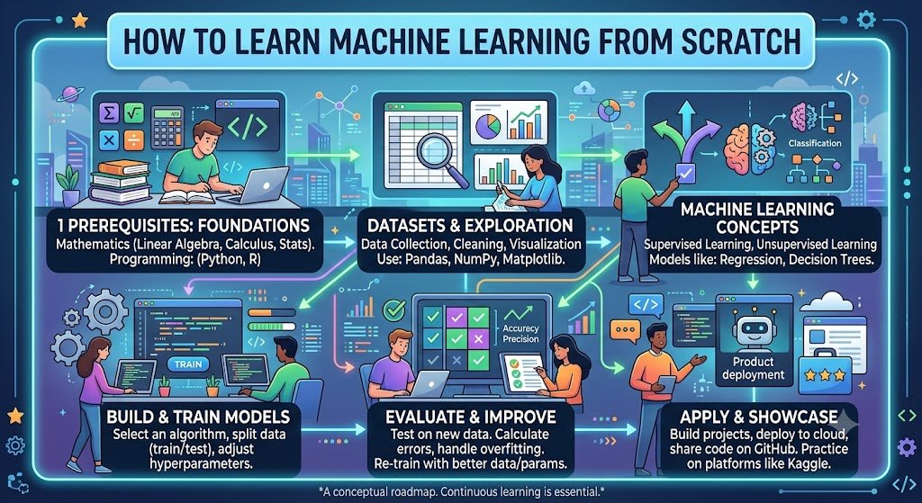 How to Learn Machine Learning From Scratch