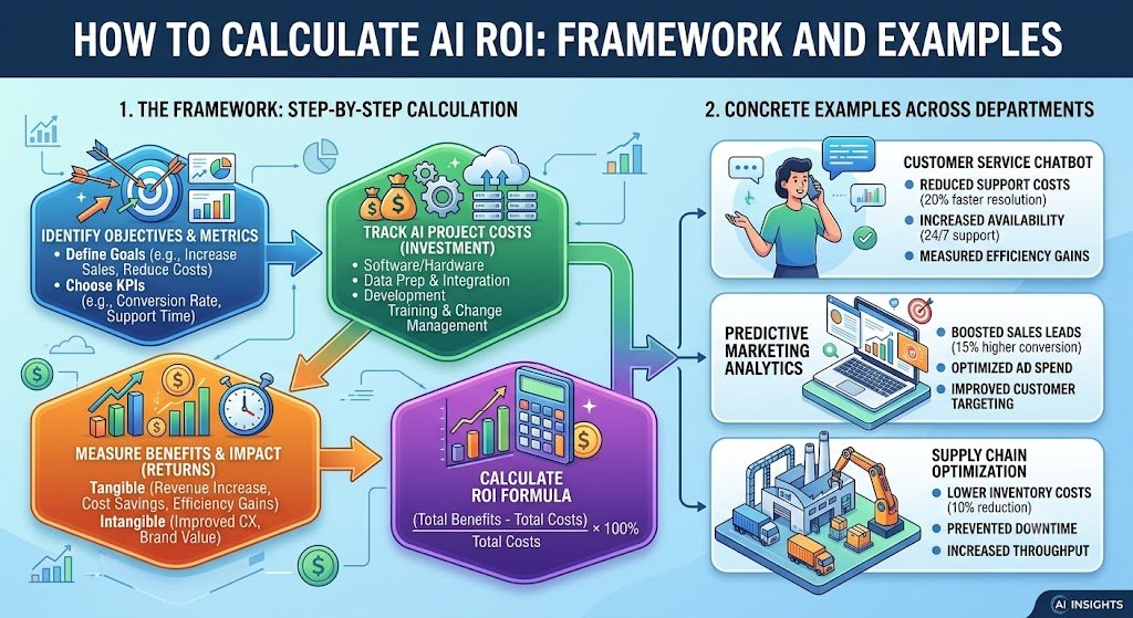 How to Calculate AI ROI: Framework and Examples