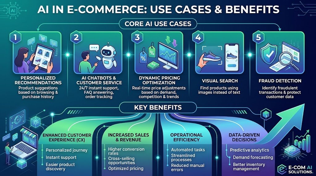 AI in E-commerce: Use Cases and Benefits
