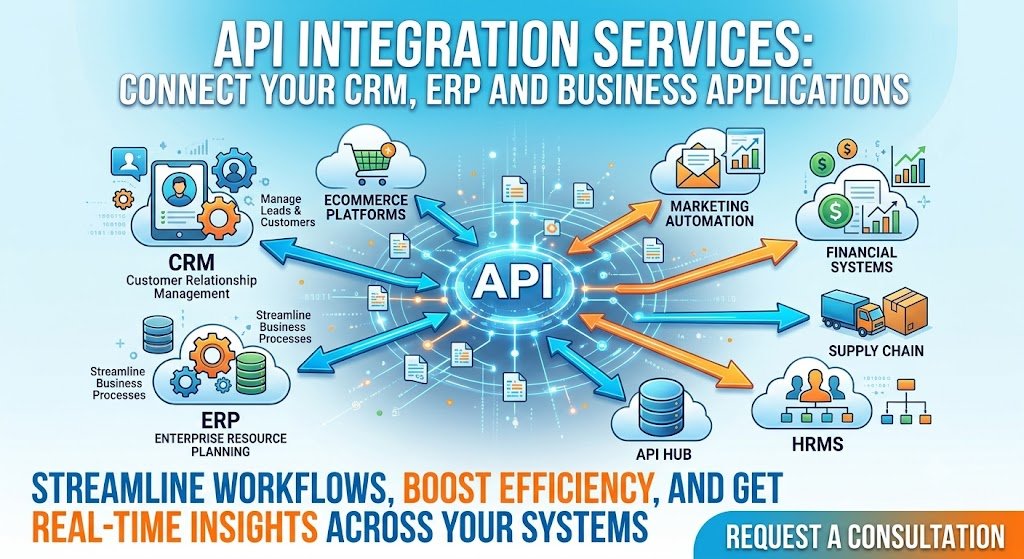 API Integration Services: Connect Your CRM, ERP and Business Applications