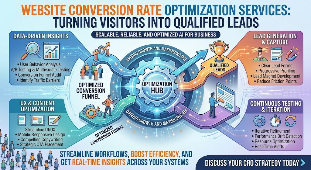 Website Conversion Rate Optimization Services: Turning Visitors Into Qualified Leads