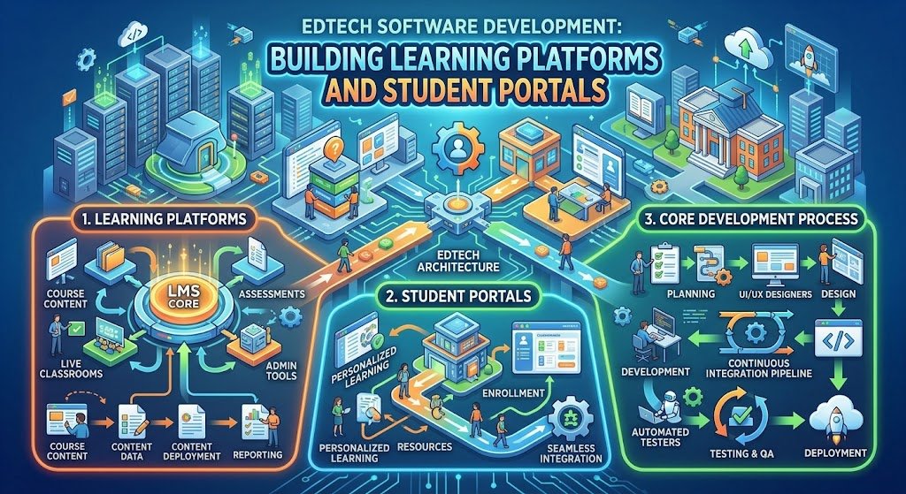 EdTech Software Development: Building Learning Platforms and Student Portals