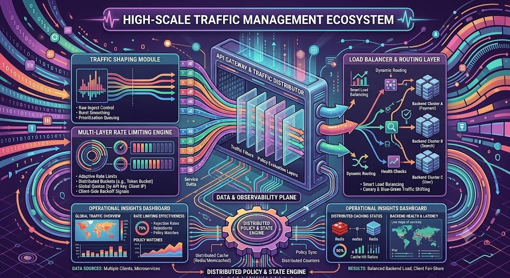 API Rate Limiting and Traffic Management for High-Scale Applications