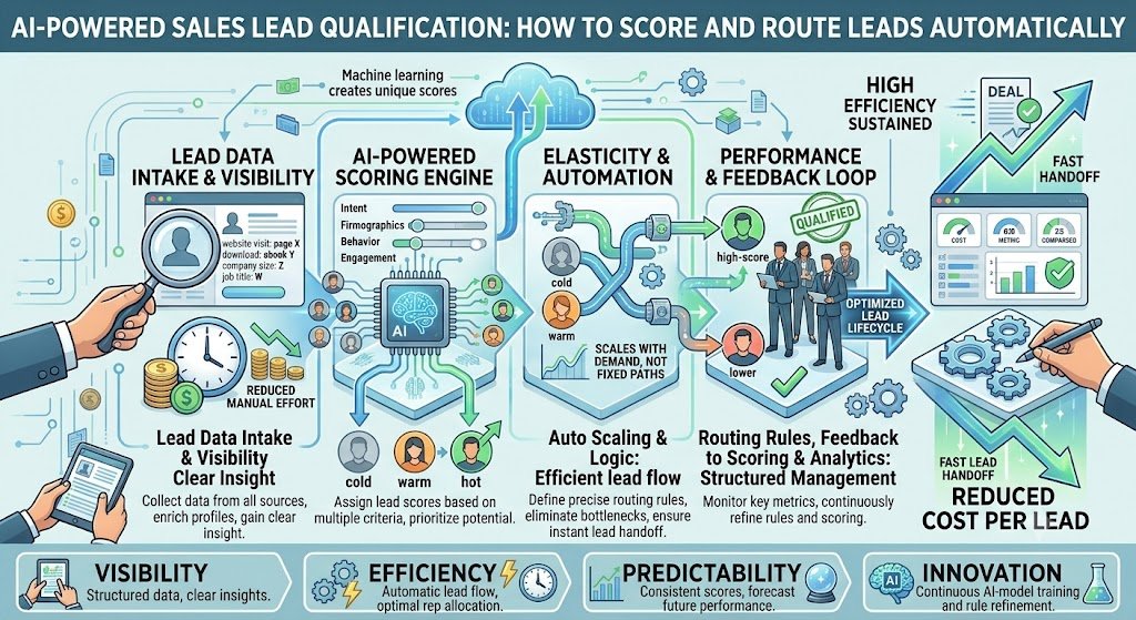 AI-Powered Sales Lead Qualification: How to Score and Route Leads Automatically